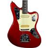 Fender Japan 66 Reissue Jaguar 2002-2004 - Candy Apple Red - Matching Headstock | Matching Headstock - buono