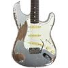 Fender MJT Stratocaster riedizione anni '60 - Inca Silver - Relic pesante | Relic intenso - buono