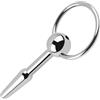 SuperLove Stainless Steel Penis Plug with Ball Tip & Ring