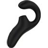 SuperLove Luna Double Stimulation Massager Black