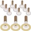 EXQUIMEUBLE 50 bastoncini di moxibustione 6,00 x 3,00 cm / 2.36X1.18X1.18in | Artemisia E Pp, Bianco, Struttura Spessa, Uso Pro E Personale, 50 Pezzi