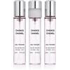 Chanel Chance Eau Tendre EDT 3 x 20 ml ricarica per spray tascabile W
