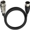 No 5X( Audio DIN 5 Pin A XLR 3 Pin per Strumenti Musicali Abbinati o Cavi 2340