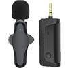 No 5X(K35 Pro Microfono Lavalier Riduzione del Rumore 3,5 mm AUX per Megafoni7048