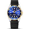 LN LENQIN Orologio Uomo Orologi in Acciaio Inossidabile Da Uomo Orologio Analogico Al Quarzo Impermeabile Orologi Da Polso Da Uomo Con Data Orologi Casual Alla Moda Luminosi