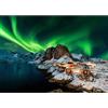 MEIYUDA Diamond Painting Norvegia in Inverno, 5D Diamond Painting Kit Completo, 5D Pittura Diamante Painting Kit Ricamo a Punto Croce Artigianale Per La Decorazione Della Parete Di Casa 40x30cm