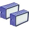 vhbw 2x filtro compatibile con Dyson DC-11, DC11 Allergy aspirapolvere - filtro HEPA post-motore bianco/lilla