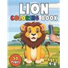 Hey Sup Bye Publishing Arnie Lightning Lion Coloring Book (Tascabile)