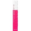 Maybelline New York Tinta Labbra a Lunga Durata, Effetto Matte e Colore Intenso, Tenuta fino a 16 Ore, No Transfer e Senza Sbavature, SuperStay Matte Ink, Tonalità: Romantic (30), 5 ml