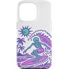 generic Custodia per iPhone 13 Pro Scheletro surf estate spiaggia grafica