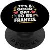 Custom Gifts For Women Gift For FRANKIE FRANKIE Personalized Retro Girls Custom FRANKIE Name PopSockets PopGrip Adesivo