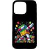 Master Builder Bday Gifts Custodia per iPhone 15 Pro Max Funny Birthday Squad Building Blocks Party Kids Boys Teens