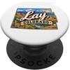 Clever Witty Lay Colorado Designs Lay Colorado Contea di Moffat 81625 PopSockets PopGrip Adesivo