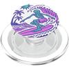 generic Scheletro surf estate spiaggia grafica PopSockets PopGrip per MagSafe