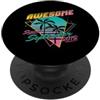 Legend Since Birthday Retro Palm Awesome Since September 2012 PopSockets PopGrip Adesivo