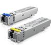 Ubiquiti Modulo trasmettitore Ubiquiti SFP (Mini-GBIC) - GbE - 1000Base-BiDi - LC Single-Modus - fino a 3 km - 1310 nm / 1550 nm (Confezi - UACC-OM-SM-1G-S-20