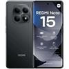 XIAOMI REDMi NOTE 15 DUAL SIM 6.77" OCTA CORE 128GB RAM 6GB 4G LTE NFC EUROPA BLACK - MZB0M8GEU