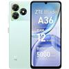 ZTE BLADE A36 DUAL SIM 6.75" OCTA CORE 64GB RAM 4GB 4G LTE EUROPA ACQUA GREEN - P606F20-GREEN