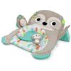 Bright Starts, Tappetino multi-attività Prop & Play, con cuscino di sostegno ed etichette Taggies, ideale per il gioco a pancia in giù - Bradipo, 0+ mesi