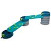 AquaPlay Mudway Flow - Pista combinata per Giochi d'Acqua e Sabbia, 2,3 m con Serrature, Piscine e cursori, Sistema a Incastro Flessibile, Resistente alle intemperie, Gioco d'Acqua Naturale per