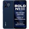Lava Bold N1 5G Royal Blue 6GB RAM 128GB Storage Versione Globale Sbloccato