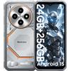 Blackview FORT 2 Rugged Smartphone 24GB+256GB Android 15 Telefono Doppia SIM NFC