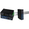 Logilink Switch Ethernet 5 porta - Switch - 0,1 Gbps