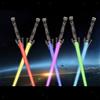Espandibile Light Up Sciabola 7 Colori Giocattolo con il Suono Dress Up