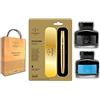 Non si applica Penna stilografica Parker (luxar) Frontier Gold con flacone d'inchiostro...