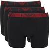 Emporio Armani Bold Monogram 3-Pack Boxer Boxer a Pantaloncino Uomo (Pacco da 3)