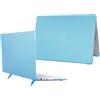 mCover Custodia compatibile solo per Microsoft Surface Laptop 7 Windows 2024+ da 13 pollici con CPU ARM e Copilot+ alimentato da AI (non adatto ad altri modelli di superficie) - Aqua