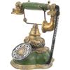 Kichvoe Telefono Retrò Da Scrivania in Resina Con Quadrante Rotante Telefono Fisso Vintage Decorativo Per Ufficio Casa Ornamento Per Arredamento Stile Anni '60 Soprammobile Elegante E Funzionale