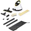 KÄRCHER Pulitore a Vapore SC 2 Deluxe, Serbatoio 1 l, Pressione del vapore 3,2 bar, Tempo di riscaldamento 6,5 min, Potenza 1.500 W. Include Kit per pulizia dei pavimenti