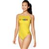 Speedo Costume da Bagno Intero da Donna, Endurance The One Graphic, Giallo Brillante, 24, Giallo Brillante.