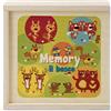 Dida - Memory Il Bosco: Gioco di Memoria e Associazione Montessori, Memo Animali, 24 Carte in Legno da Accoppiare, per Bambini 2-4 Anni, Giochi Educativi da Tavolo