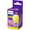 Philips Led Colorato P45 E27 Giallo 1Pf/6