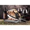 Forged Butcher's knife - FORGED - SEBRA - Japanese 440C steel - Dalbergia wood handle - L 25.5 cm