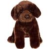 GIPSY TOYS Brown Labrador Dog Plush Toy - Sitting. 25 cm