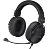 THE G-LAB Wired Gaming Headset - THE G-LAB - KORP TITANIUM - Microphone - PC/PS4/Xbox One - Black