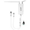 VONETS Server/bridge seriale WiFi industriale da 2,4 GHz, ripetitore wireless Ethernet, router, estensore di segnale WiFi per hotspot, compatibile con dispositivi medici, DVR, telecamere IP, PLC e altri dispositivi di rete. Modello: VAP11S-232
