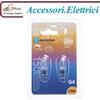 GlobalME 20W/G4 12V Lampada Alogena bispina 20W Attacco G4 12V