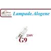 GlobalME 25W/G9 230V Lampada Alogena bispina 25W Attacco G9 230V