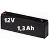 GlobalME BATTERIA RICARICABILE AL PIOMBO 12V 1,3 Ah
