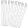 WRITWAA 100pezzi Tubi per Aghi in Plastica Coperchio Provette Piccole per Contenere Aghi da Cucito per Lavori Artigianali e Forniture per Ricamo