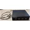 Manhattan Hub interno USB Manhattan 4 porte 2.0 350310 montabile nel bay del floppy disk