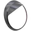 OKDJX Accessori per lampade Faro Anello Di Rivestimento Carena Maschera Copertura Della Protezione Accessori Moto Per VESPA GTS300 2013 2014 2015 2016 2017 2018(Carbon fiber pattern)