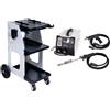 GYS KIT SET GYS SPOT PRO 400 DISPOSITIVO DI RADDRIZZAMENTO ACCIAIO + GYS CARRELLO UNIVERSAL 800