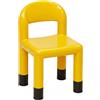 GIODICART Sedia Color Regolabile per Scuola dell'Infanzia - Gialla - Conforme CAM