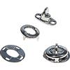 TREM TORNICHETTI GIREVOLI INOSSIDABILI ACCESSORI CAPOTTINA TENDALINO BARCA NAUTICATORNICHETTI GIREVOLI INOSSIDABILI ACCESSORI CAPOTTI
