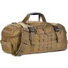 Baoblaze Borsa da Viaggio Sportiva Duffel Borsone Zaino Sacca Convertibile con Scomparto Capiente Nylon 600D E Rivestimento, Array, Marrone, 58 X 30 X 25 Cm